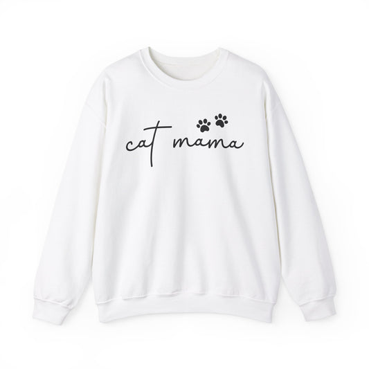 🐾 Cat Mama Crewneck – The Perfect Sweatshirt for Every Proud Cat Lover
